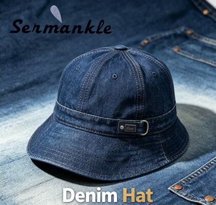Good price Vintage Washed Denim Hat Collection Unstructured 6‑Panel Dad Cap Distressed Frayed Design online