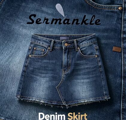 Good price Vintage Washed Versatile Denim Skirt Collection Classic Mini Midi Maxi Silhouettes Customizable online