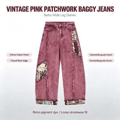 Good price Classic Denim Pants Featuring Durable Metal Rivets Reinforcing Stress Points Suitable for Retail and Apparel Businesses online